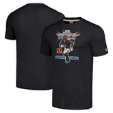 Ja'Marr Chase Homage Unisex NFL Blitz Player Tri-Blend T-Shirt - Cincinnati Bengals