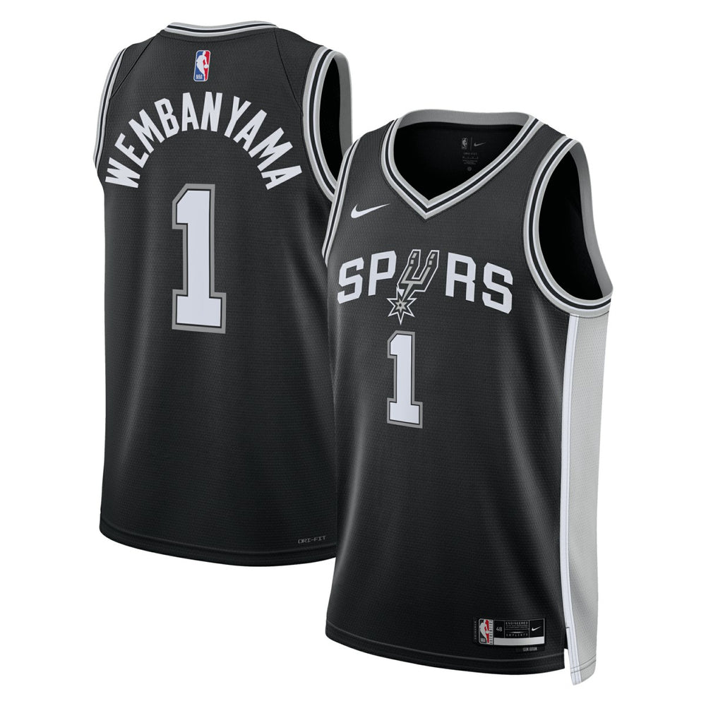NBA Victor Wembanyama San Antonio Spurs Unisex 2023 NBA Draft First Round Pick Swingman Jersey