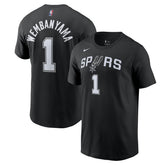NBA Victor Wembanyama San Antonio Spurs Icon 2022/23 Name & Number T-Shirt