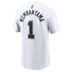 NBA Victor Wembanyama San Antonio Spurs Icon 2022/23 Name & Number T-Shirt
