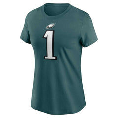 Jalen Hurts Women's Player Name & Number T-Shirt - Philadelphia Eagles