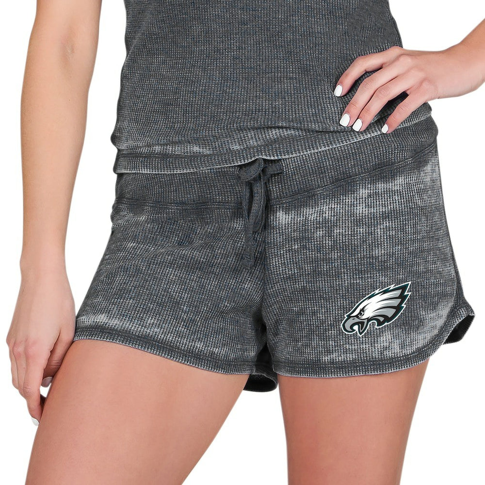 Concepts Sport Women's Resurgence Waffle Knit Shorts - Philadelphia Eagles