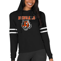 Concepts Sport Women's Marathon Lightweight Lounge Pullover Hoodie - Cincinnati Bengals
