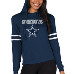 Concepts Sport Women's Marathon Lightweight Lounge Pullover Hoodie - Dallas Cowboys