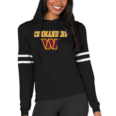 Concepts Sport Women's Marathon Lightweight Lounge Pullover Hoodie - Washington Commanders