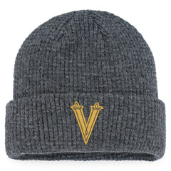 NHL Charcoal Vegas Golden Knights Fanatics 2024 NHL Winter Classic Fisherman Cuffed Knit Hat