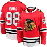 NHL Red Connor Bedard Chicago Blackhawks Fanatics Home Breakaway Player Jersey