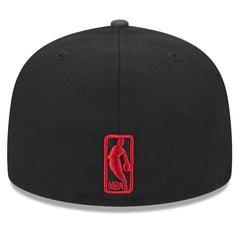 NBA Miami Heat Rally Drive Checkerboard 59FIFTY Crown Fitted Hat