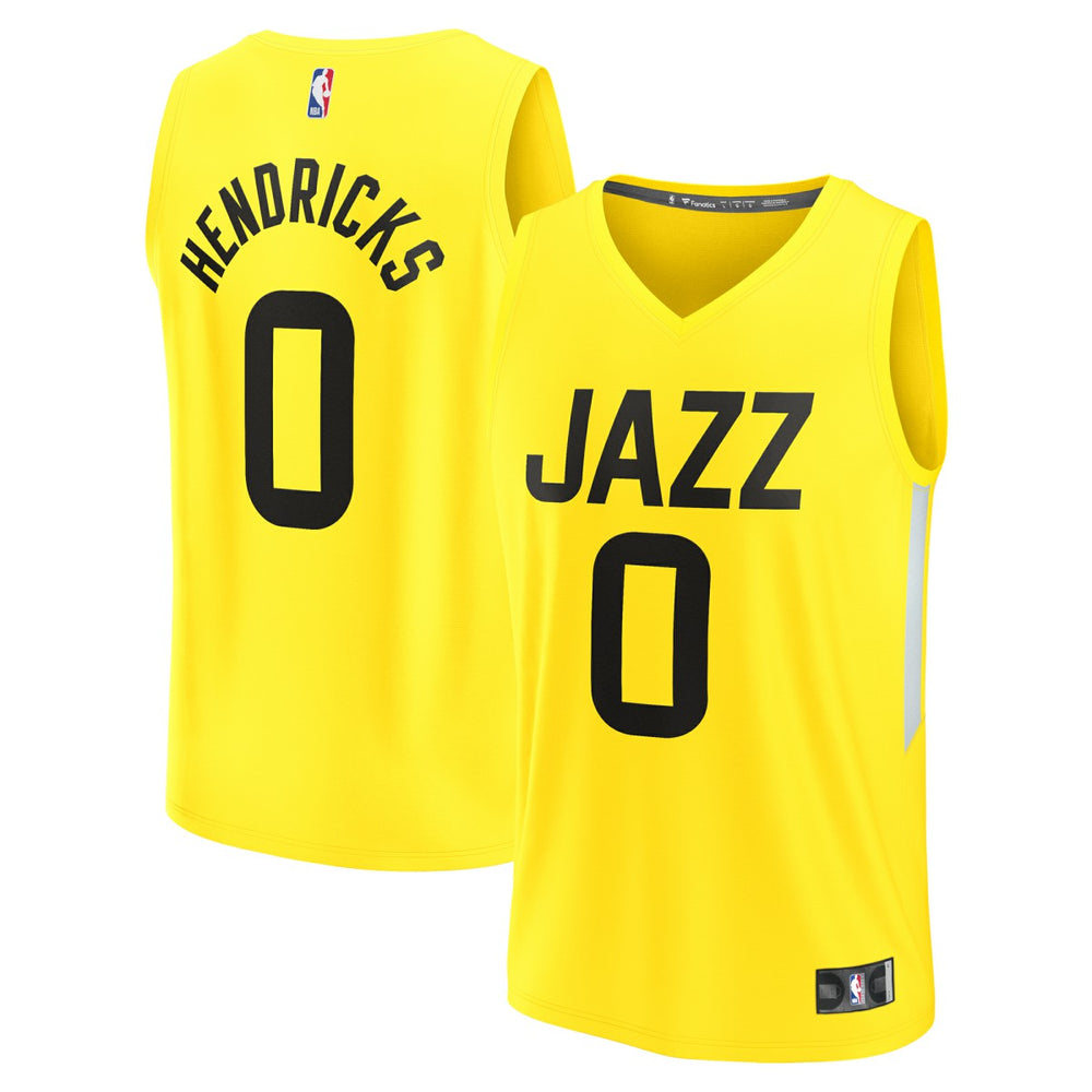 NBA Taylor Hendricks Utah Jazz Fast Break Replica Jersey