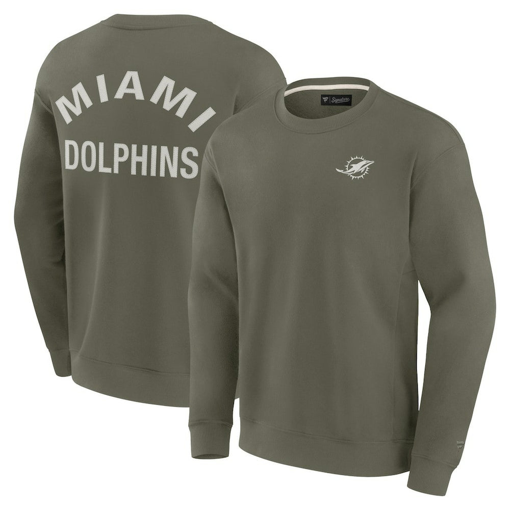 Unisex Elements Super Soft Pullover Sweatshirt - Miami Dolphins