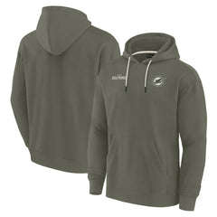 Unisex Elements Super Soft Fleece Pullover Hoodie - Miami Dolphins