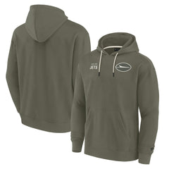 Unisex Elements Super Soft Fleece Pullover Hoodie - New York Jets
