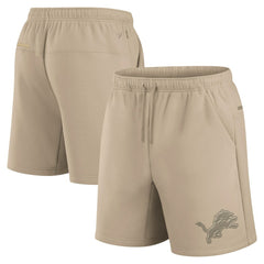 Unisex Elements Super Soft Fleece Shorts - Detroit Lions