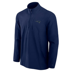 Front Office Micro Tonal Quarter-Zip Pullover - New England Patriots