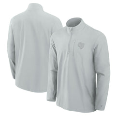 Front Office Micro Tonal Quarter-Zip Pullover - Los Angeles Rams