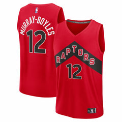 NBA Collin Murray-Boyles Toronto Raptors Youth 2025 NBA Draft First Round Pick Fast Break Replica Jersey