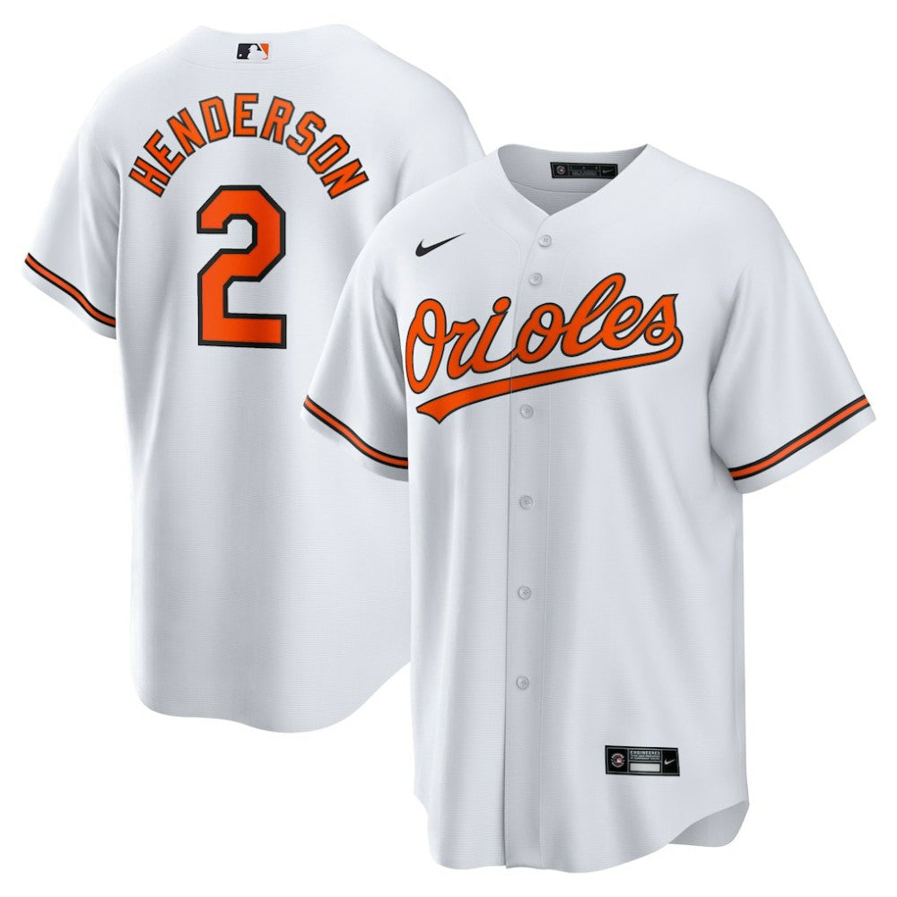 MLB Gunnar Henderson Baltimore Orioles Nike Home Replica Player Jersey