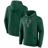 NBA Milwaukee Bucks Primary Logo Pullover Hoodie