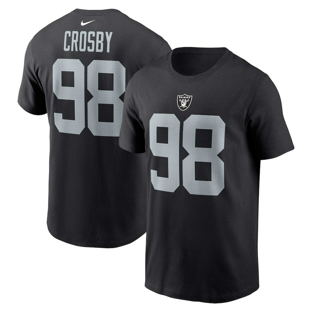 Maxx Crosby Player Name & Number T-Shirt - Las Vegas Raiders