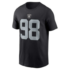 Maxx Crosby Player Name & Number T-Shirt - Las Vegas Raiders