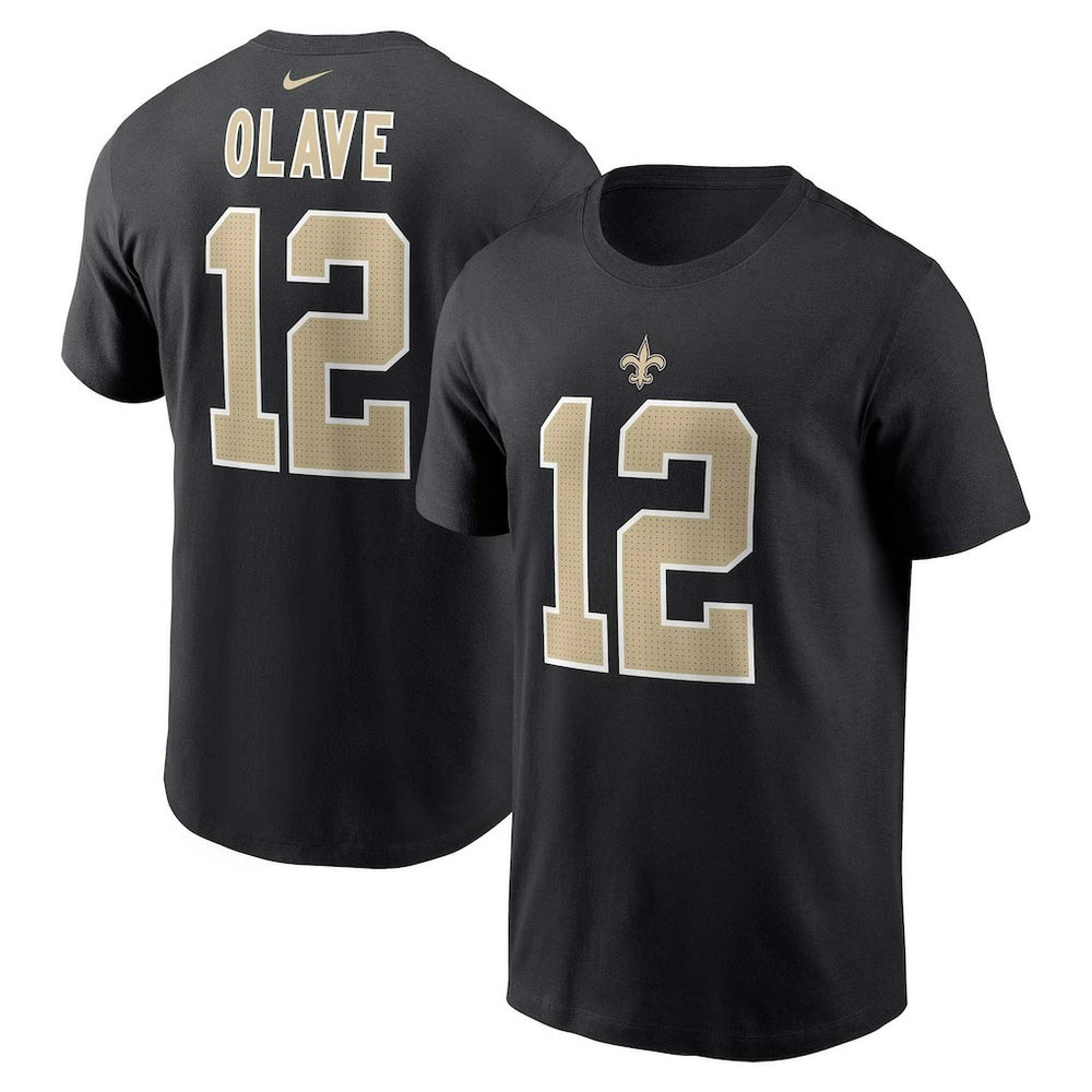 Chris Olave Player Name & Number T-Shirt - New Orleans Saints