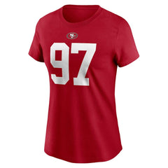 Nick Bosa Women's Player Name & Number T-Shirt - San Francisco 49ers