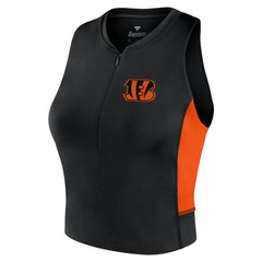 Women's Studio Fitted Gym Tank Top - Cincinnati Bengals