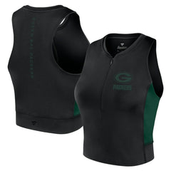 Women's Studio Fitted Gym Tank Top - Green Bay Packers