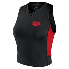 Women's Studio Fitted Gym Tank Top - Kansas City Chiefs