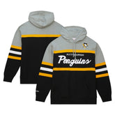 NHL Black/Gray Pittsburgh Penguins Head Coach Pullover Hoodie