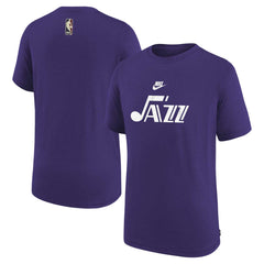 NBA Utah Jazz NBA Youth 2023/24 Classic Edition Authentic Pregame Shooting T-Shirt