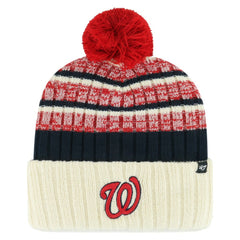 MLB Washington Nationals '47 Tavern Cuffed Knit Hat with Pom