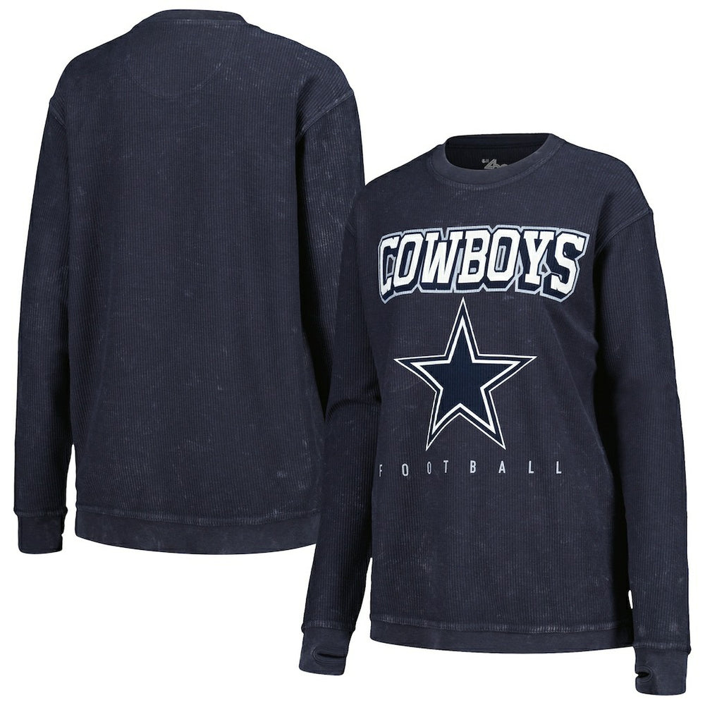 G-III 4Her by Carl Banks Women's Comfy Cord Pullover Sweatshirt - Dallas Cowboys