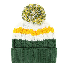 MLB Athletics '47 Women's Ashfield Cuffed Knit Hat with Pom