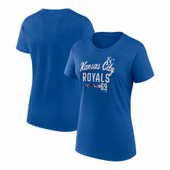 MLB Kansas City Royals Fanatics Women's Logo Fitted T-Shirt