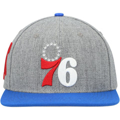 NBA Philadelphia 76ers Pro Standard Classic Logo Two-Tone Snapback Hat
