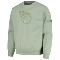 MLB Cleveland Guardians Pro Standard Neutral Drop Shoulder Pullover Sweatshirt