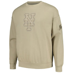 MLB New York Mets Pro Standard Neutral Drop Shoulder Pullover Sweatshirt