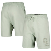 MLB Colorado Rockies Pro Standard Neutral Fleece Shorts