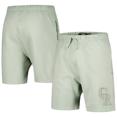 MLB Colorado Rockies Pro Standard Neutral Fleece Shorts