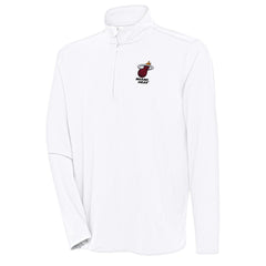 NBA Miami Heat Antigua Hunk Quarter-Zip Pullover Top