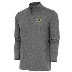 NBA Milwaukee Bucks Antigua Hunk Quarter-Zip Pullover Top