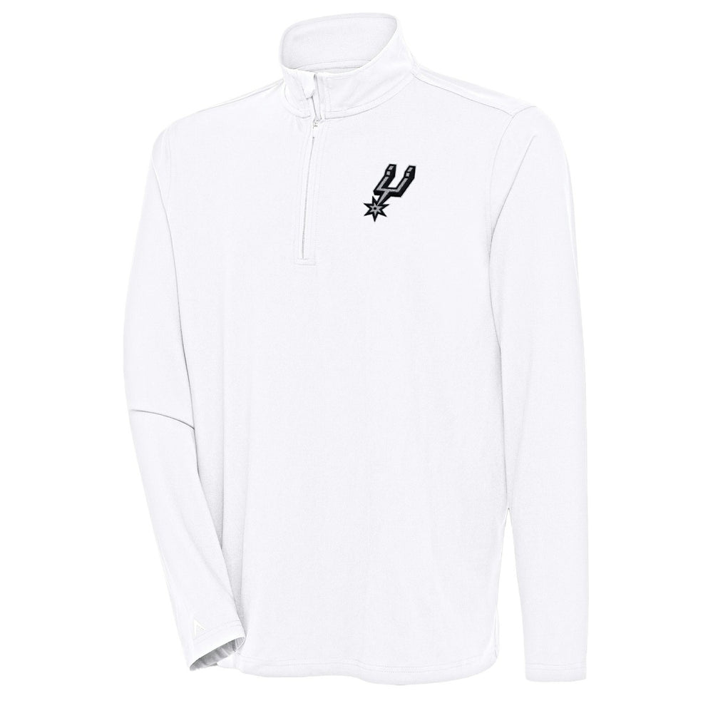 NBA San Antonio Spurs Antigua Hunk Quarter-Zip Pullover Top