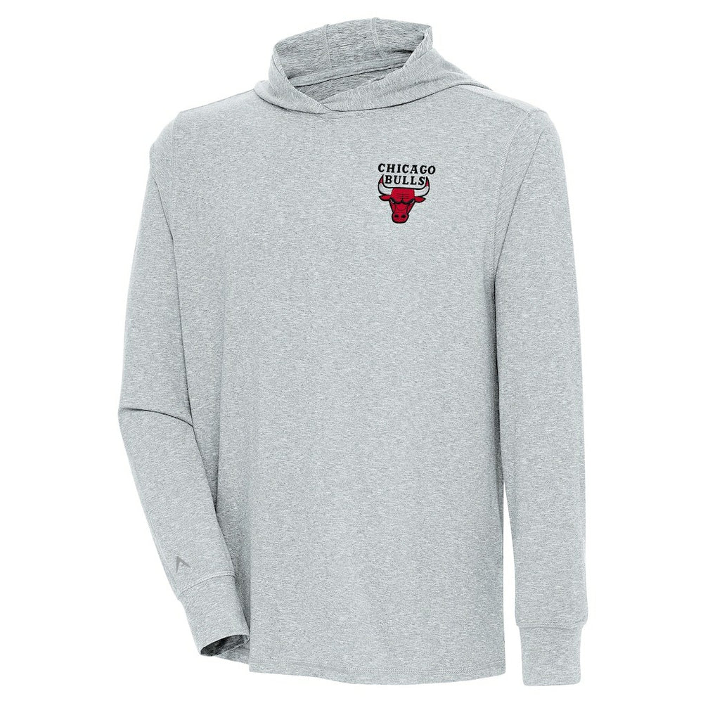 NBA Chicago Bulls Antigua Saga Long Sleeve Hoodie T-Shirt