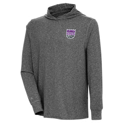 NBA Sacramento Kings Antigua Saga Long Sleeve Hoodie T-Shirt