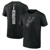 NBA Victor Wembanyama San Antonio Spurs Playmaker Name & Number T-Shirt