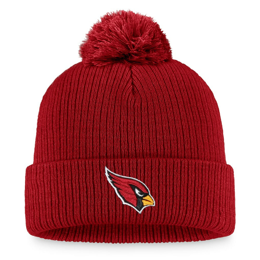 Women's Logo Cuffed Knit Hat with Pom - Arizona Cardinals