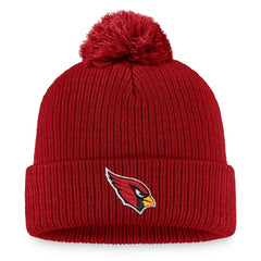 Women's Logo Cuffed Knit Hat with Pom - Arizona Cardinals