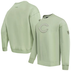 MLB Cincinnati Reds Pro Standard Neutral Drop Shoulder Pullover Sweatshirt