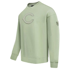 MLB Cincinnati Reds Pro Standard Neutral Drop Shoulder Pullover Sweatshirt